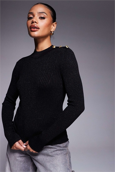 Свитер Стелла с ребристой вязкой артикул 149963364