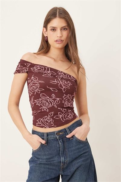 Топ-бандо с одним плечом от Marga артикул 154868133