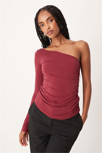 Топ с открытыми плечами и длинными рукавами от Lasya артикул 149953265