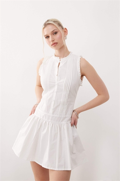 Мини-платье Dayara с пинтуками артикул 142996545