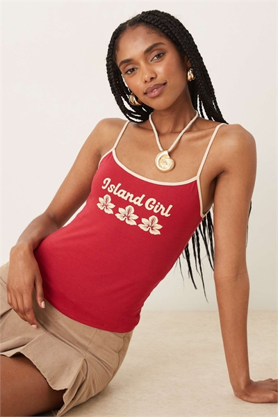 Топ-ками «Девушка с острова Черри» артикул 148002915