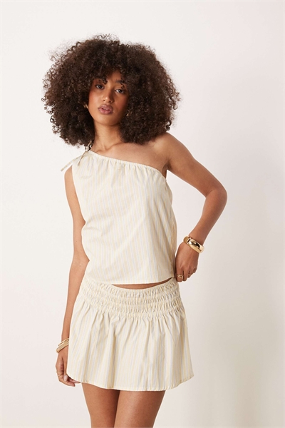 Топ с полосками от Miringa на одном рукаве co-ord артикул 146143364