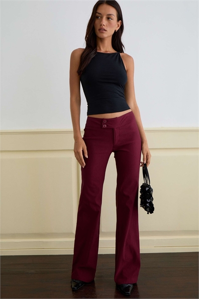 Брюки Falita с низкой посадкой и расклешенным кроем артикул 152624238