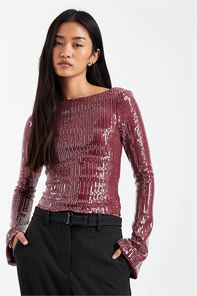 Топ с длинными рукавами и пайетками от Jalwa артикул 153247993