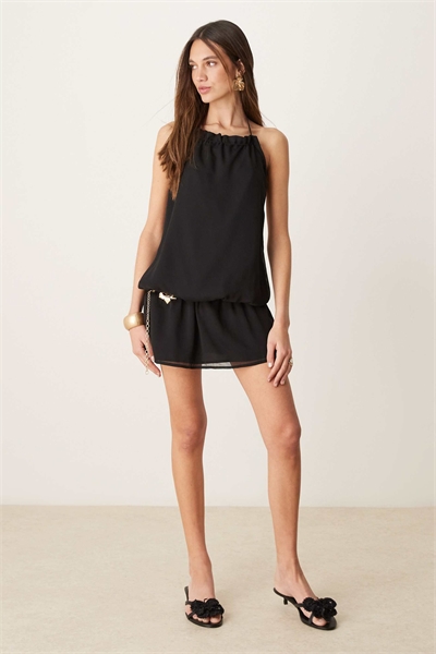 Мини-платье из велоарина артикул 148030778