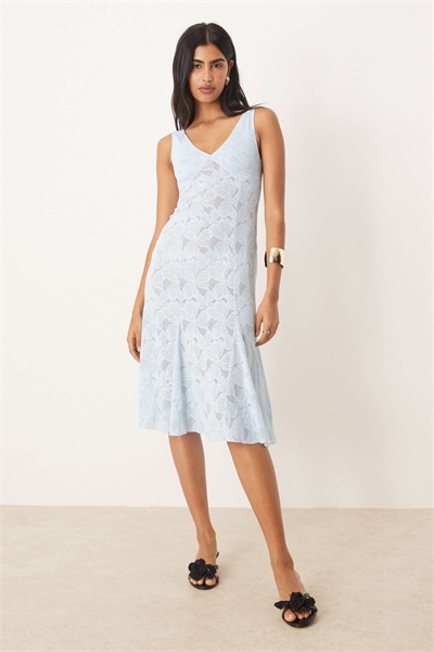 Платье Valea midi в цвете ледяной синий артикул 148028303