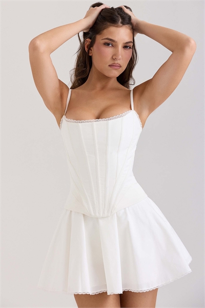 Мини-юбка-шорты-блумеры из хлопка от Celia артикул 148225434