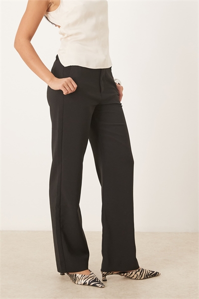 Брюки классического кроя с прямыми брючинами артикул 152935081