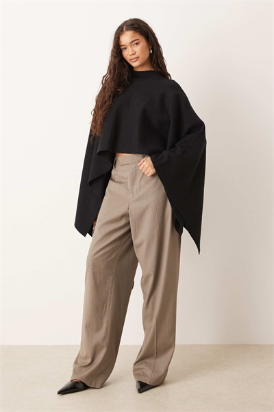 Свитер-накидка из трикотажа артикул 153248151