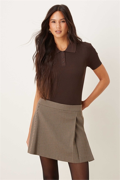 Мини-юбка в складку артикул 149593148