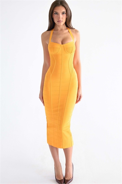 Платье-бандаж средней длины «Sculpt» артикул 149518648