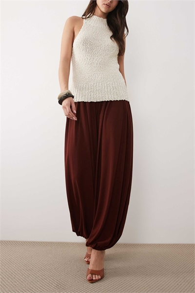 Брюки с волнистым низом артикул 156172282