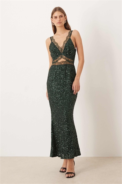 Платье-миди с украшениями от Mimi артикул 151638709