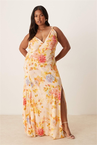 Атласное платье-комбинация артикул 148479961