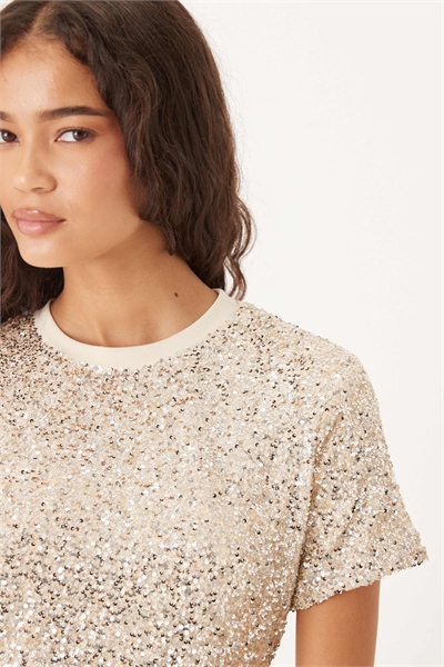 Футболка с пайетками co-ord артикул 150263250