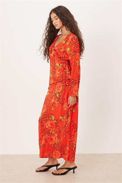 Макси-юбка расклешенного кроя co-ord артикул 150263258