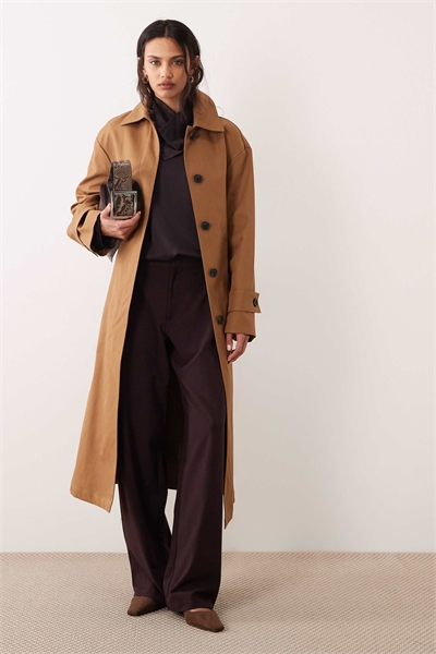 Тренч из 100% хлопка от Capsule артикул 155128956