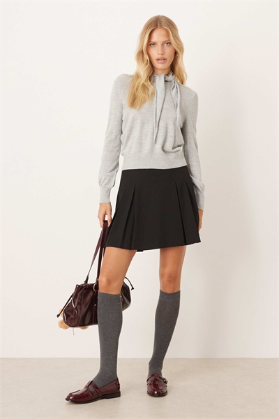 Мини-юбка в складку артикул 150200869