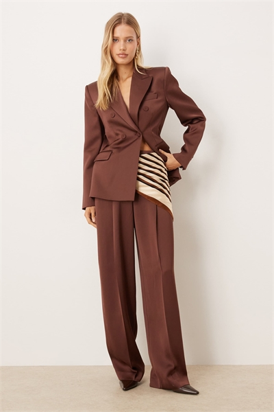 Брюки из атласа Gilda с классическим кроем co-ord артикул 153669097