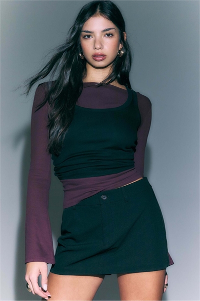 Мини-шорты D62 артикул 153328248