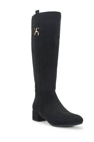 Ботинки-голенища с застежкой-молнией, стильные туфли с сетчатой подкладкой, черного цвета артикул 155276344