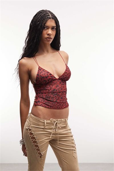 Топ-ками с открытой спиной и бретелями от Ellery с рисунком в виде бабочек артикул 154233827