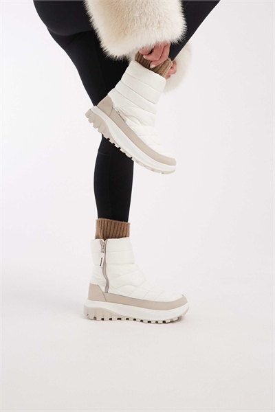 Ботинки Snowtrot средней высоты, белого цвета артикул 152378502