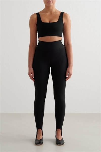 Черные колготки с ремешками артикул 151841892