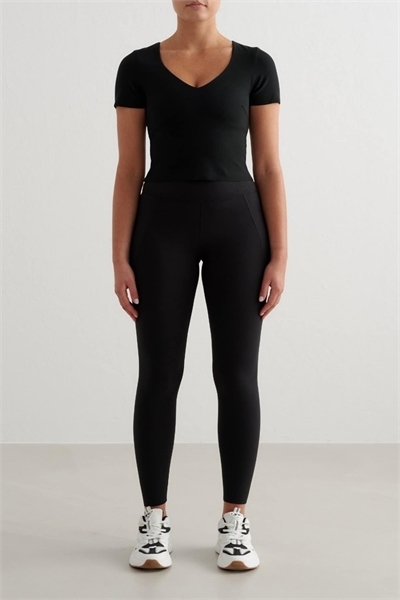 Черные колготки с кармашками артикул 151841735