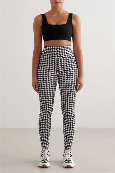 Колготки с узором «пепита» артикул 151841733