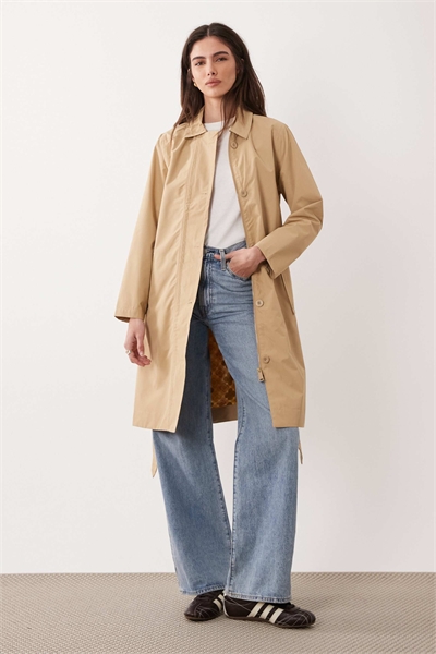Водонепроницаемый тренч с отворотом артикул 154920886