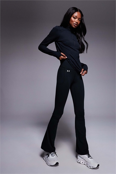 Леггинсы с расклешенным низом артикул 143313511