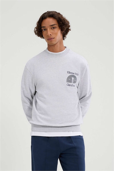 Свитшот с длинным рукавом и принтом Club di corsa артикул 153539539