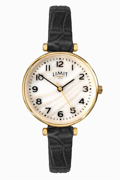 Круглые золотые часы диаметром 30 мм артикул 149072168