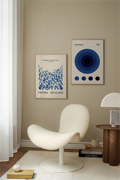 Набор плакатов Синяя графика артикул 1203733001