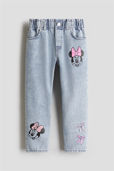 Джинсы свободные зауженные Loose Fit Tapered артикул 1306756001