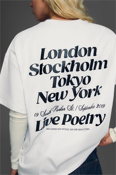 Футболка с коротким рукавом и принтом артикул 155932307