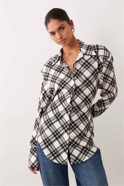 Рубашка с завязками на плечах артикул 155513163