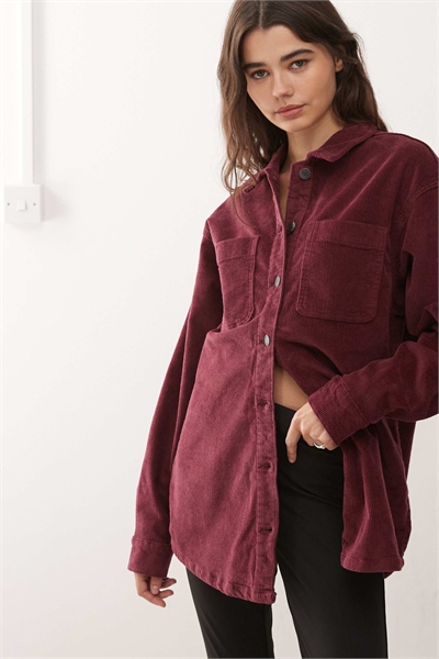 Рубашка из шнура свободного кроя артикул 151739425