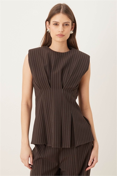 Рубашка с пеплумом и зауженной талией от Blythe co-ord артикул 154053187