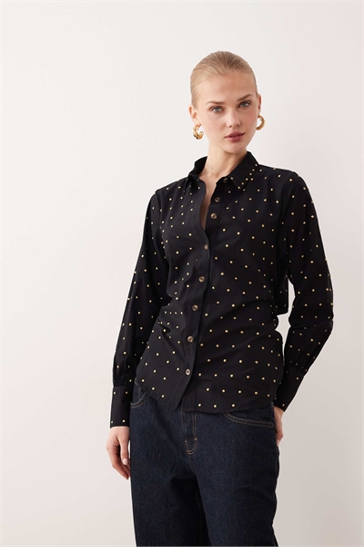 Футболка с застежками-кнопками на спине артикул 153593257