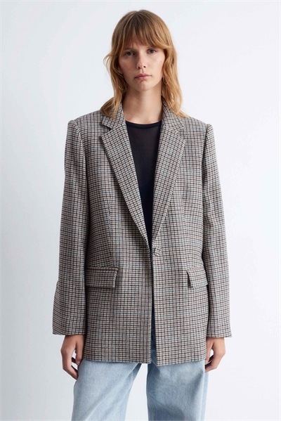 Однобортный блейзер из смешанной шерсти co-ord артикул 150834005