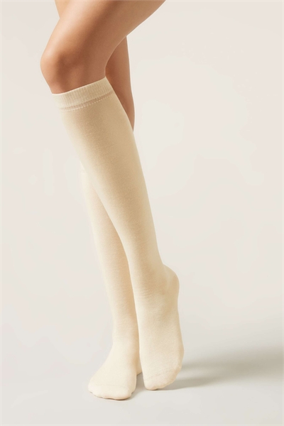 Длинные носки из шерсти и хлопка артикул 155278672