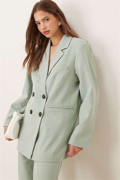 Блейзер свободного кроя с двойной застежкой co-ord артикул 142394488