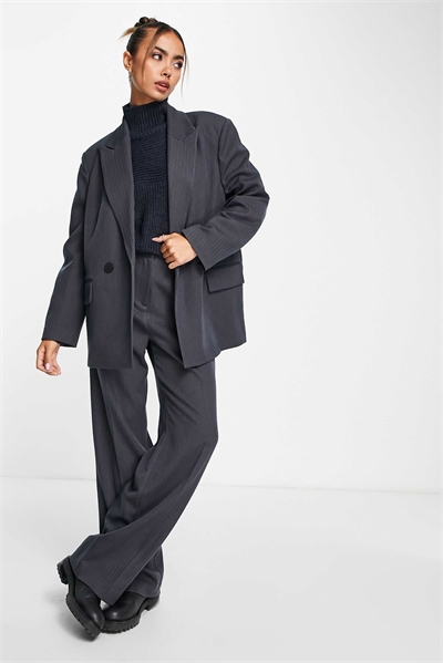 Блейзер из ткани с узором «елочка», сшитый на заказ артикул 122690190