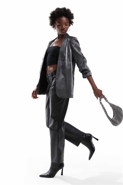 Блейзер с рукавами с рюшами артикул 138321391