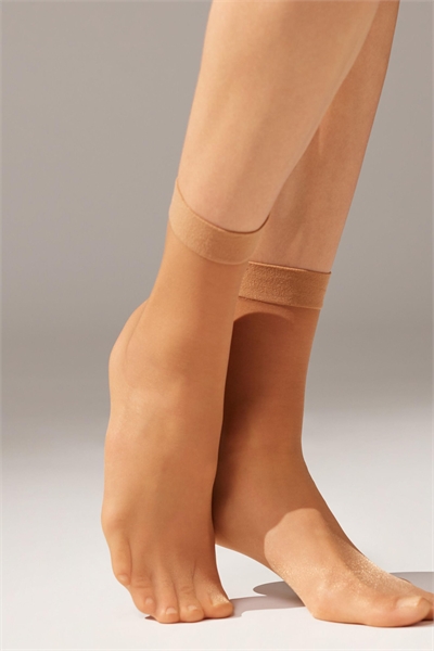 Прозрачные носки плотностью 20 ден артикул 153263114