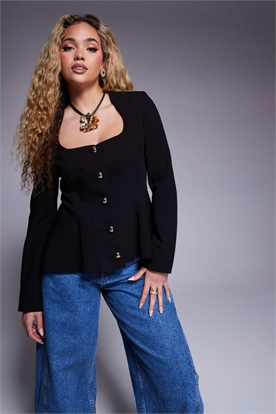 Пеплум и блейзер артикул 141528561