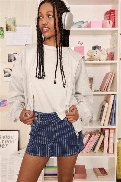 Джинсовая юбка артикул 156035175