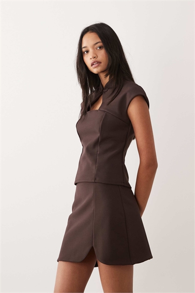 Мини-юбка-карандаш co-ord артикул 155593970